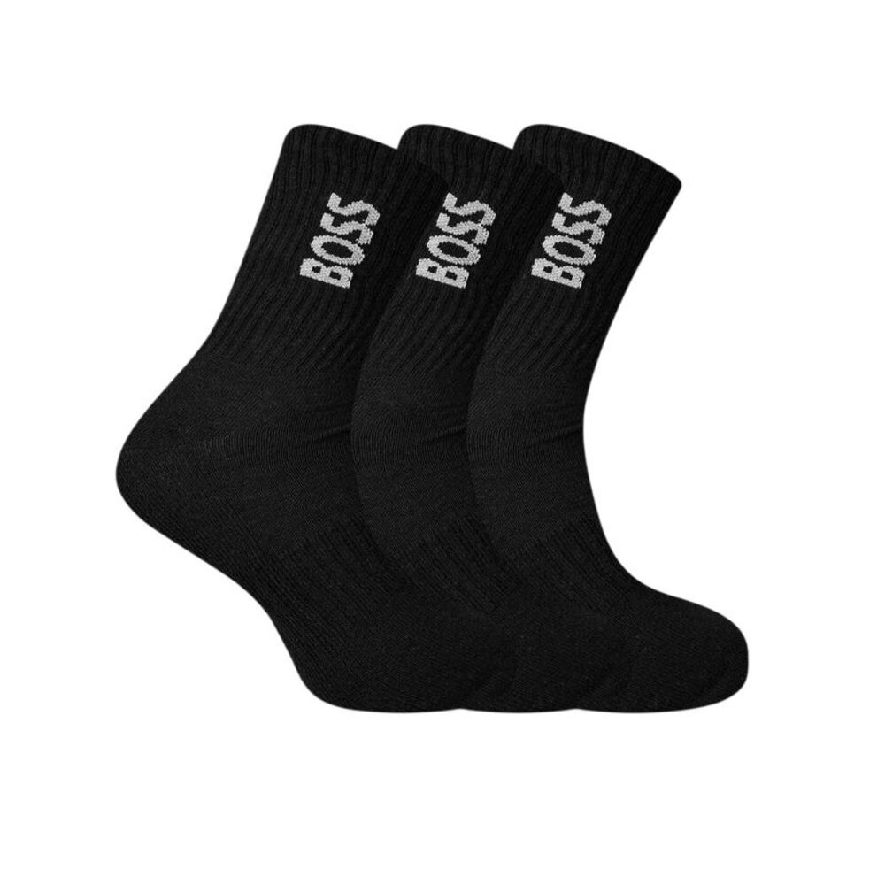 Boss Mens Crew Socks / Black